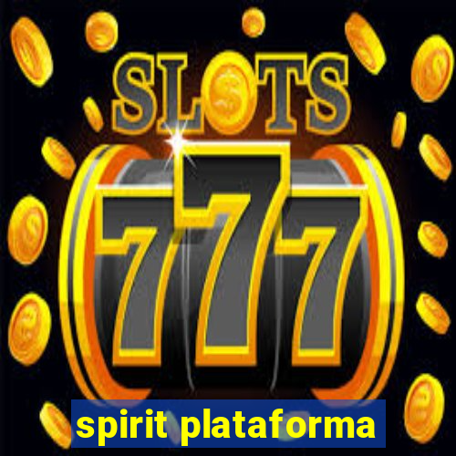 spirit plataforma